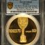 Medals & Tokens Modern Gold Soccer Championship Gold Medal 1970 Mo NI PCGS MS65 0146693