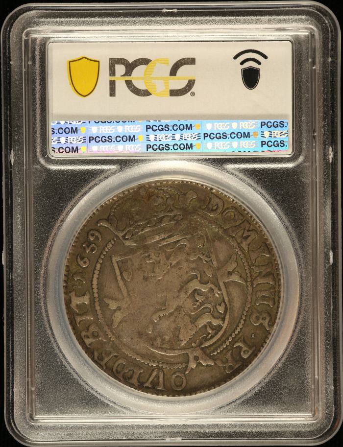 Germany 4 Mark Dansk 1659 Gluckstadt PCGS XF40 0146627Germany 4 Mark Dansk 1659 Gluckstadt PCGS XF40 0146627 - Image 2