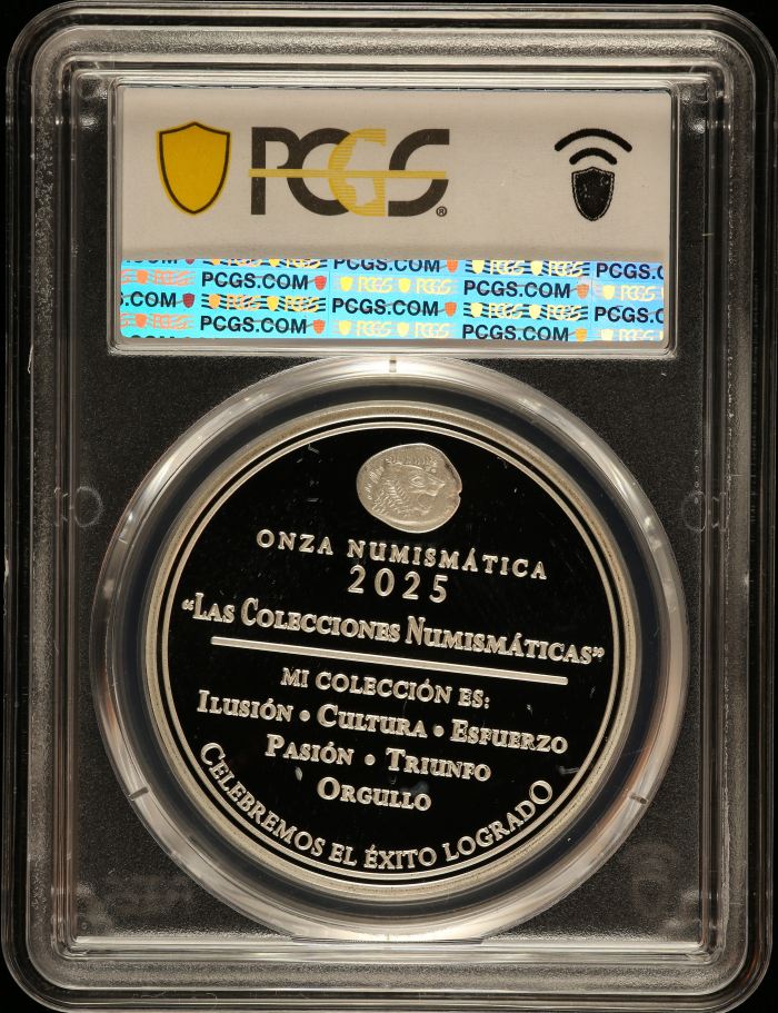 Medals & Tokens Onza Numismatica 2025 Silver Medal 2025 PCGS SP69 0146681Medals & Tokens Onza Numismatica 2025 Silver Medal 2025 PCGS SP69 0146681 - Image 2