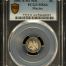 Republic Silver & Minors 5 Centavo 1880/76 Mo M/B PCGS MS64 0147028