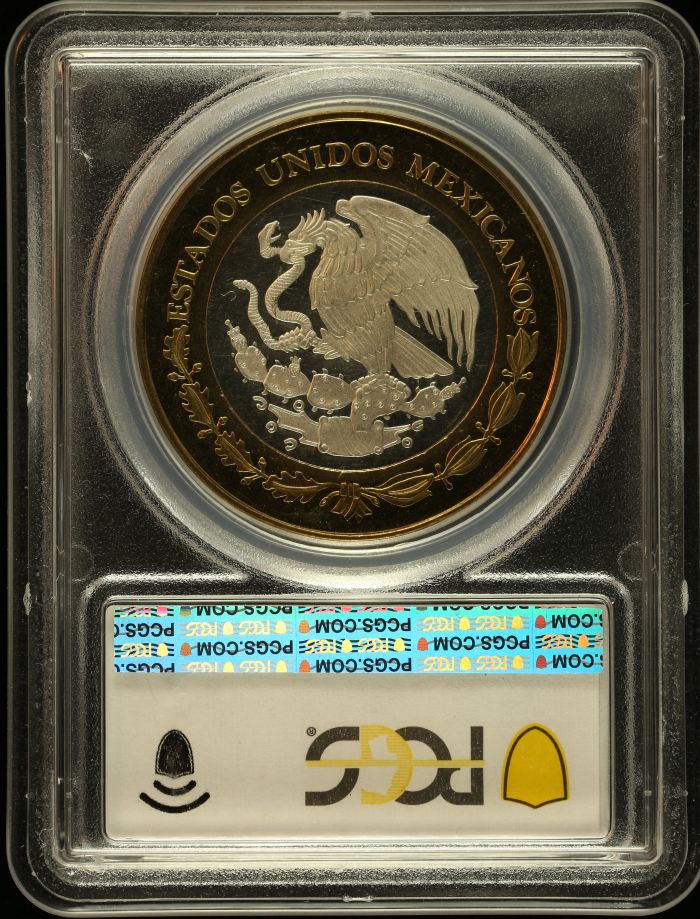Modern Silver & Minors 100 Peso 2005 Mo PCGS PL64 0146759Modern Silver & Minors 100 Peso 2005 Mo PCGS PL64 0146759 - Image 2