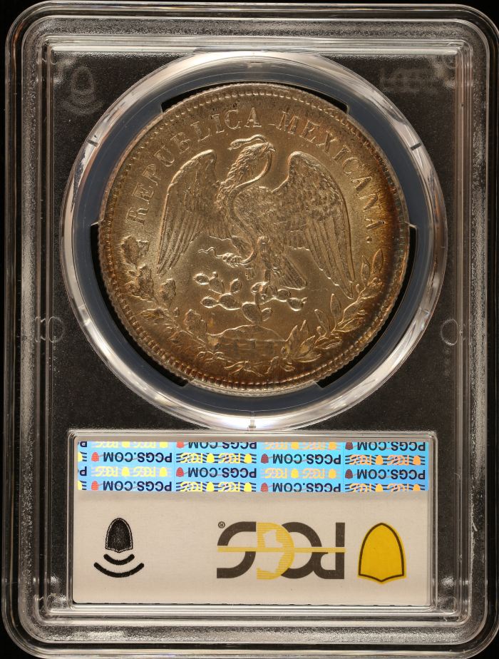 Republic Silver & Minors Peso 1902 Zs FZ PCGS MS63 KM-409.3 0146732Republic Silver & Minors Peso 1902 Zs FZ PCGS MS63 KM-409.3 0146732 - Image 2