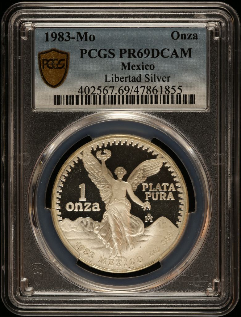 Modern Silver & Minors Onza 1983 Mo PCGS PR69DCAM 0146625