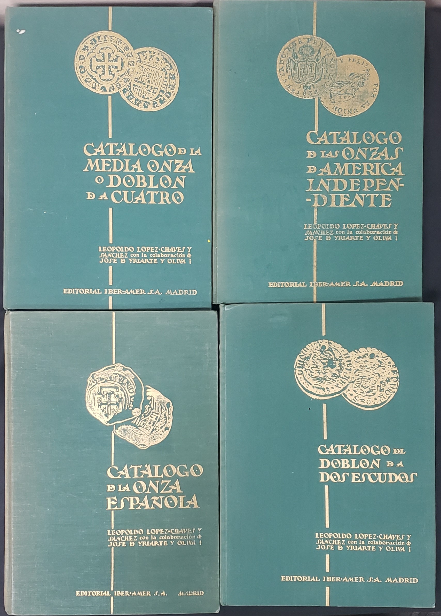 Four Book Set by Leopoldo Lopez-Chaves y Sanchez 0149573
