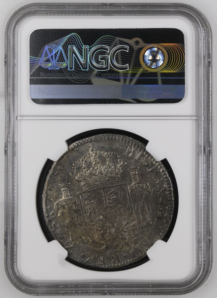 War For Independence 8 Reales 1817 Zs AG NGC MS60 0147597War For Independence 8 Reales 1817 Zs AG NGC MS60 0147597 - Image 2
