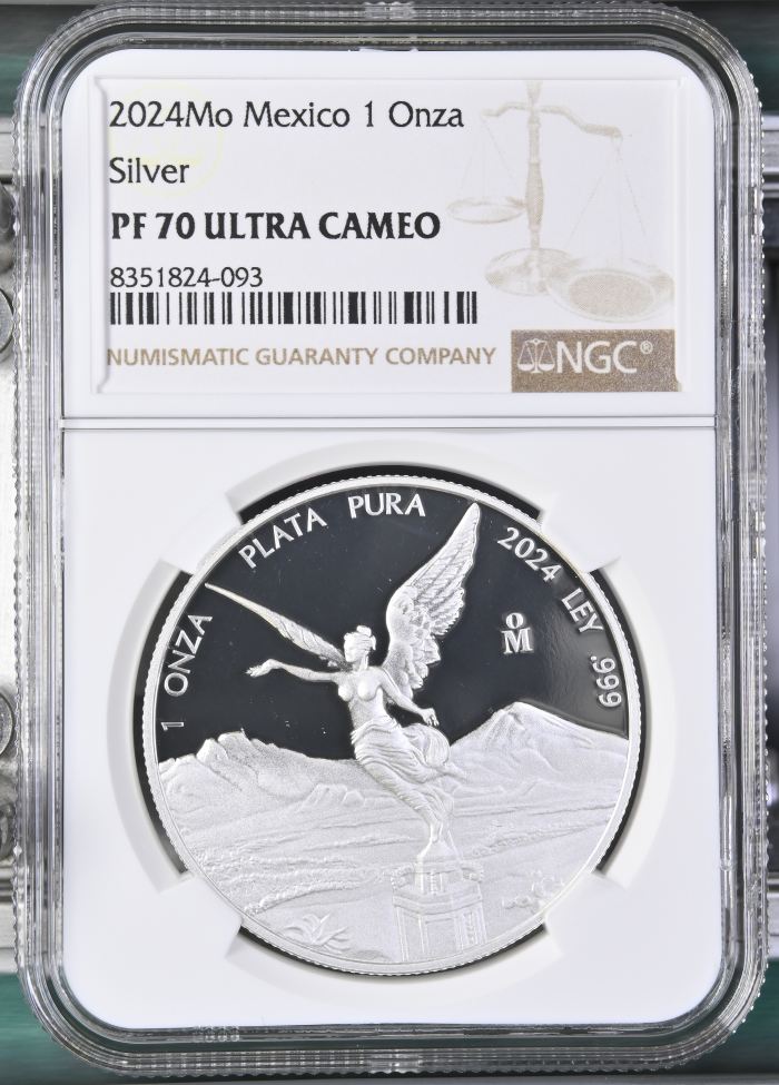 Modern Silver & Minors Onza 2024 Mo NGC PF70 Ultra Cameo 0147982Modern Silver & Minors Onza 2024 Mo NGC PF70 Ultra Cameo 0147982