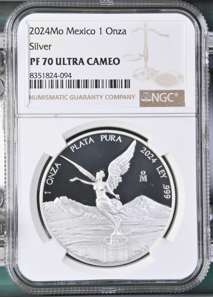Modern Silver & Minors Onza 2024 Mo NGC PF70 Ultra Cameo 0147983