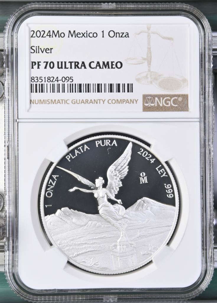 Modern Silver & Minors Onza 2024 Mo NGC PF70 Ultra Cameo 0147984