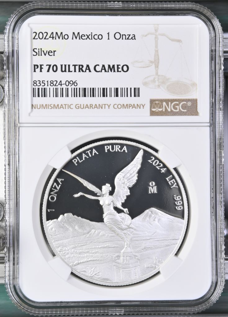 Modern Silver & Minors Onza 2024 Mo NGC PF70 Ultra Cameo 0147985