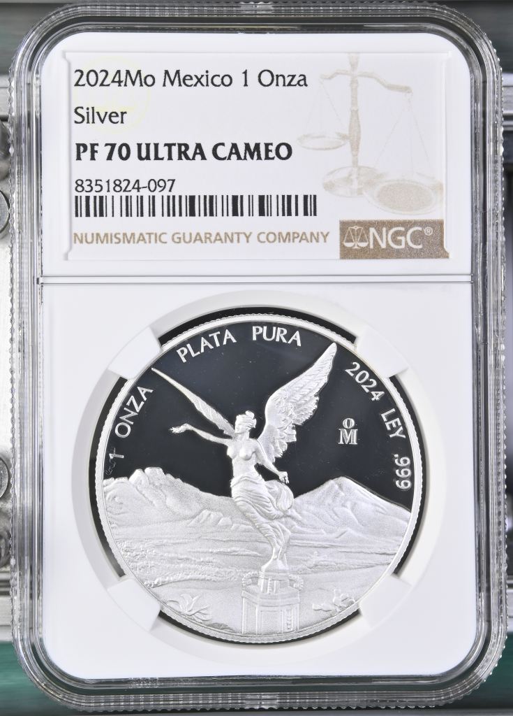 Modern Silver & Minors Onza 2024 Mo NGC PF70 Ultra Cameo 0147986