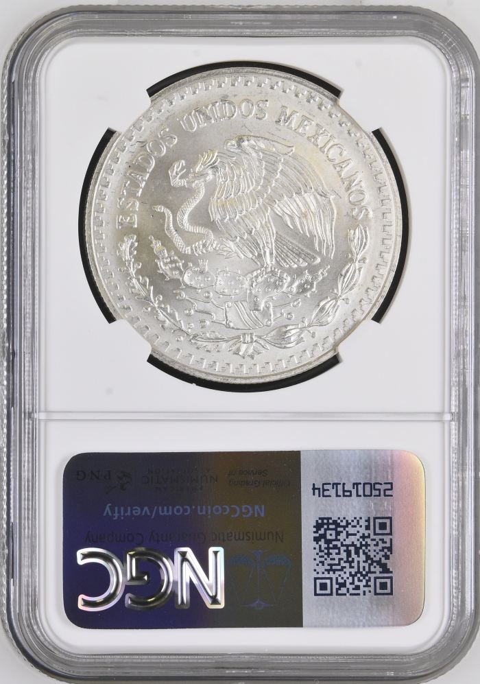 Modern Silver & Minors Onza 1998 Mo NGC MS64 0148123Modern Silver & Minors Onza 1998 Mo NGC MS64 0148123 - Image 2