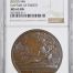 France Capture of Trieste Bronze Medal 1797 Julius-546 NGC MS65BN 0148244