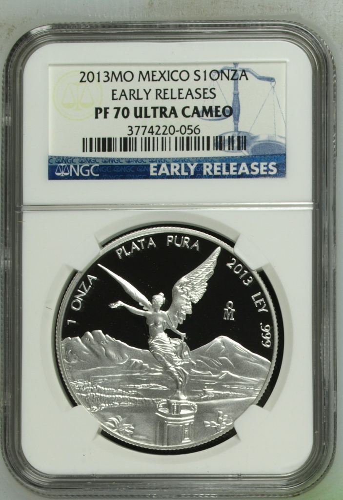 Modern Silver & Minors Onza 2013 Mo NGC PF70 Ultra Cameo 0148248