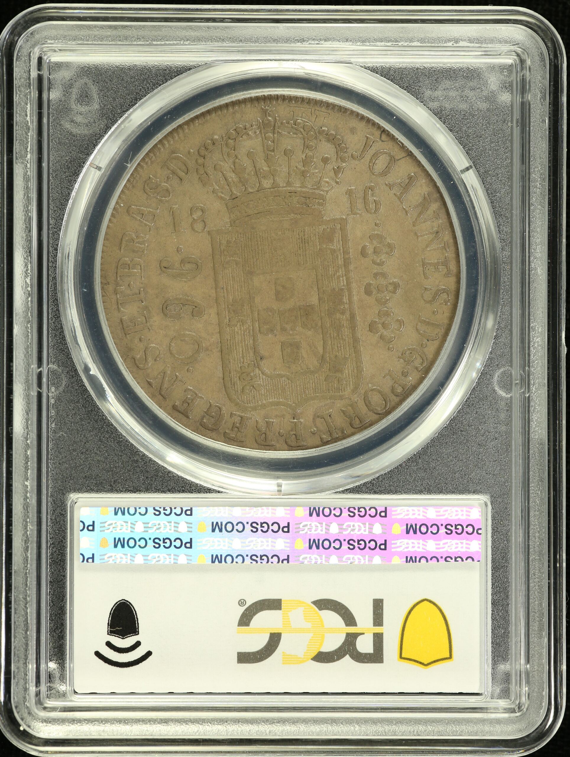 Brazil  Latin American Coins Brazil 960 Reis 1816 B Mald-333.13 PCGS XF45 0148597 Brazil 960 Reis 1816 B Mald-333.13 PCGS XF45 0148597Brazil 960 Reis 1816 B Mald-333.13 PCGS XF45 0148597 - Image 2