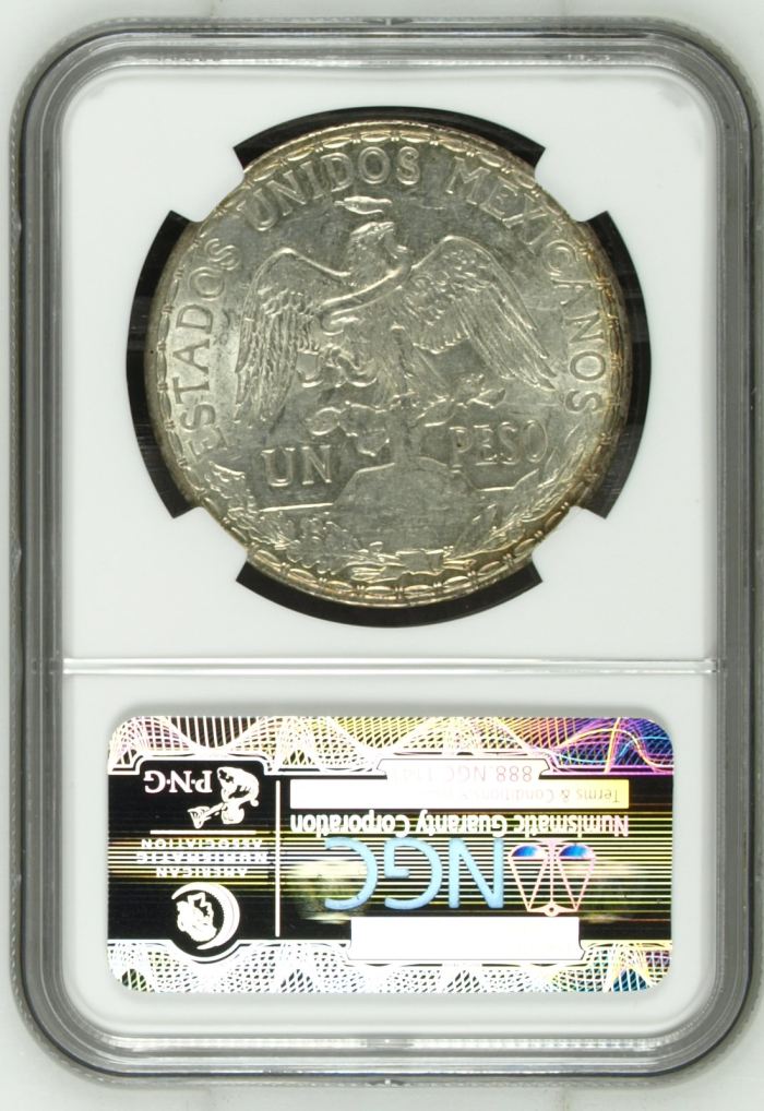 Modern Silver & Minors Peso 1912 NGC MS63 0148624Modern Silver & Minors Peso 1912 NGC MS63 0148624 - Image 2