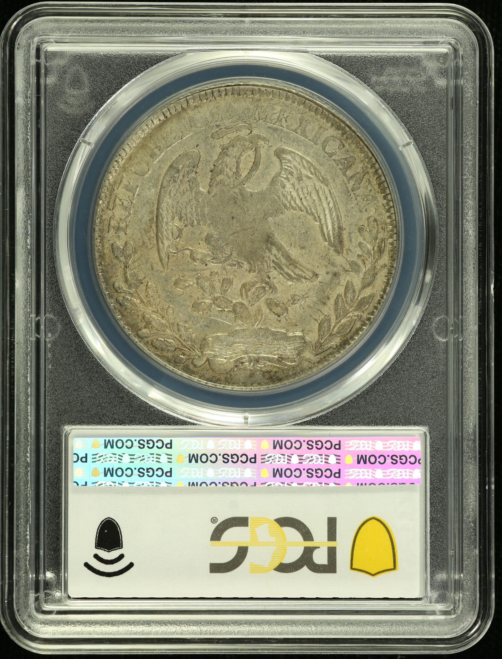 Mexican Coins  Republic 8 Reales  Zacatecas Zacatecas 8 Reales 1878 Zs JS PCGS AU53 0149305 Zacatecas 8 Reales 1878 Zs JS PCGS AU53 0149305Zacatecas 8 Reales 1878 Zs JS PCGS AU53 0149305 - Image 2