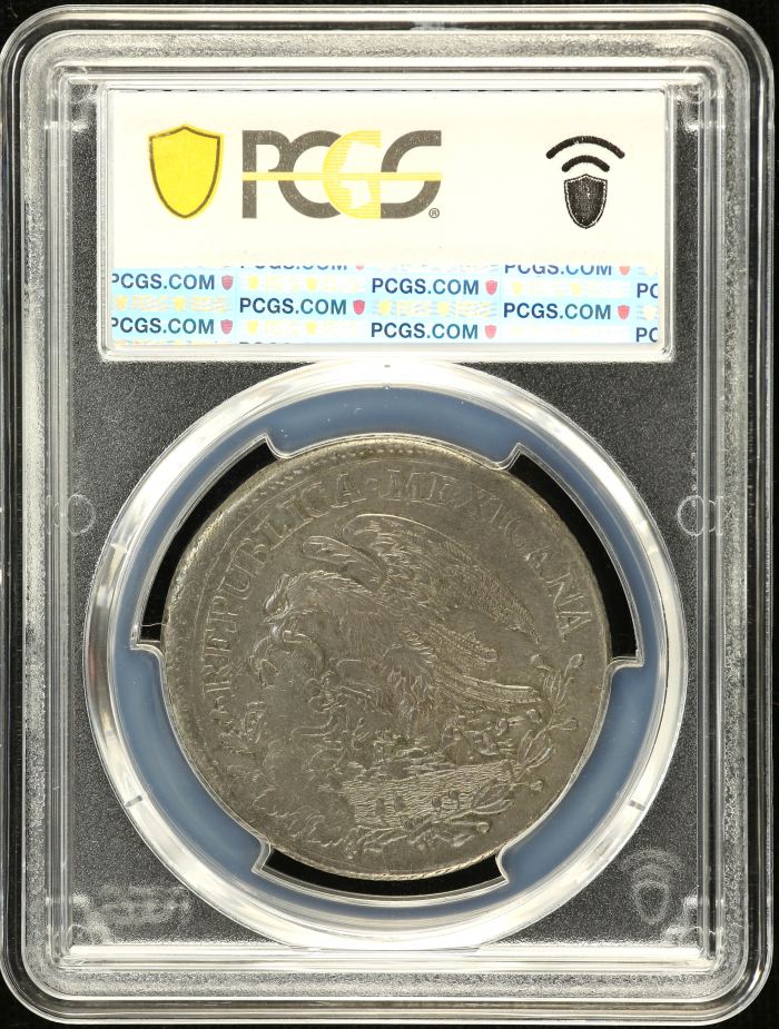Durango 8 Reales 1824 Do RL PCGS AU55 0149318Durango 8 Reales 1824 Do RL PCGS AU55 0149318 - Image 2