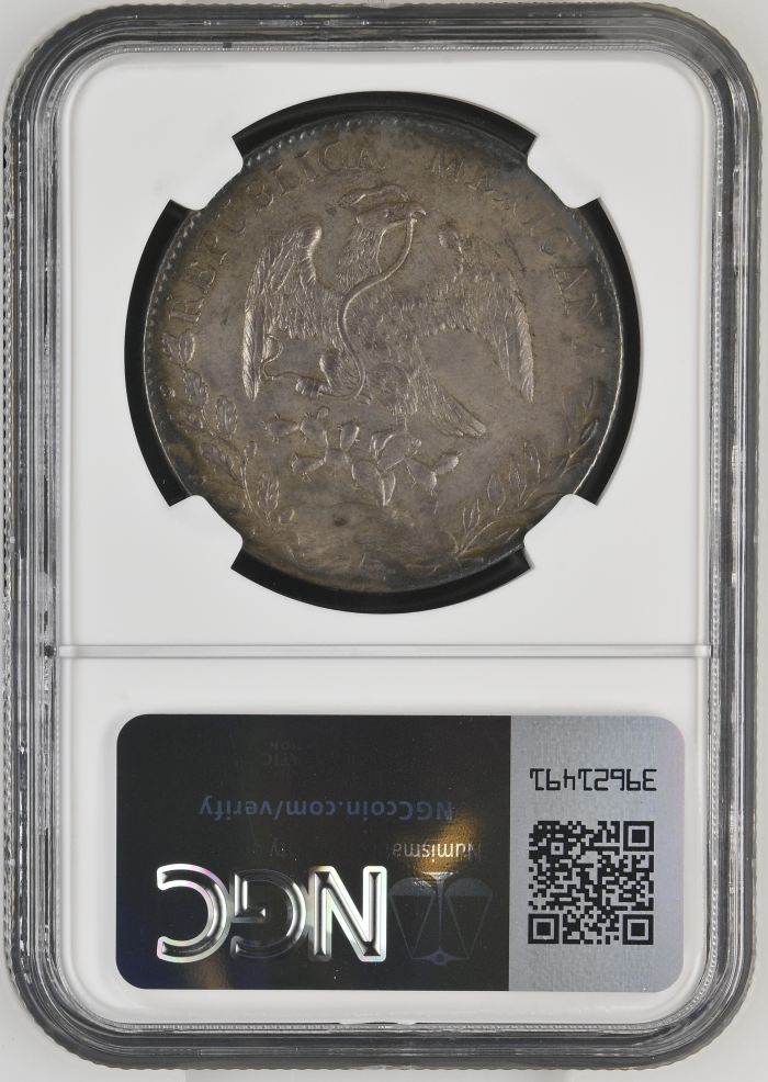 Durango 8 Reales 1892 Do JP NGC MS61 0149484Durango 8 Reales 1892 Do JP NGC MS61 0149484 - Image 2
