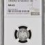 Republic Silver & Minors 10 Centavo 1892 Mo M NGC MS63 0149487