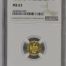 Republic Gold Peso 1892 Mo M NGC MS63 0149489