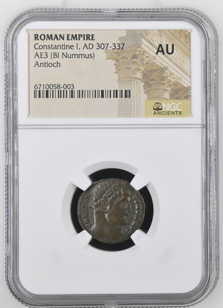 Roman Imperial Antioch Constantine I 307-337 AD AE 3 NGC AU 0149588