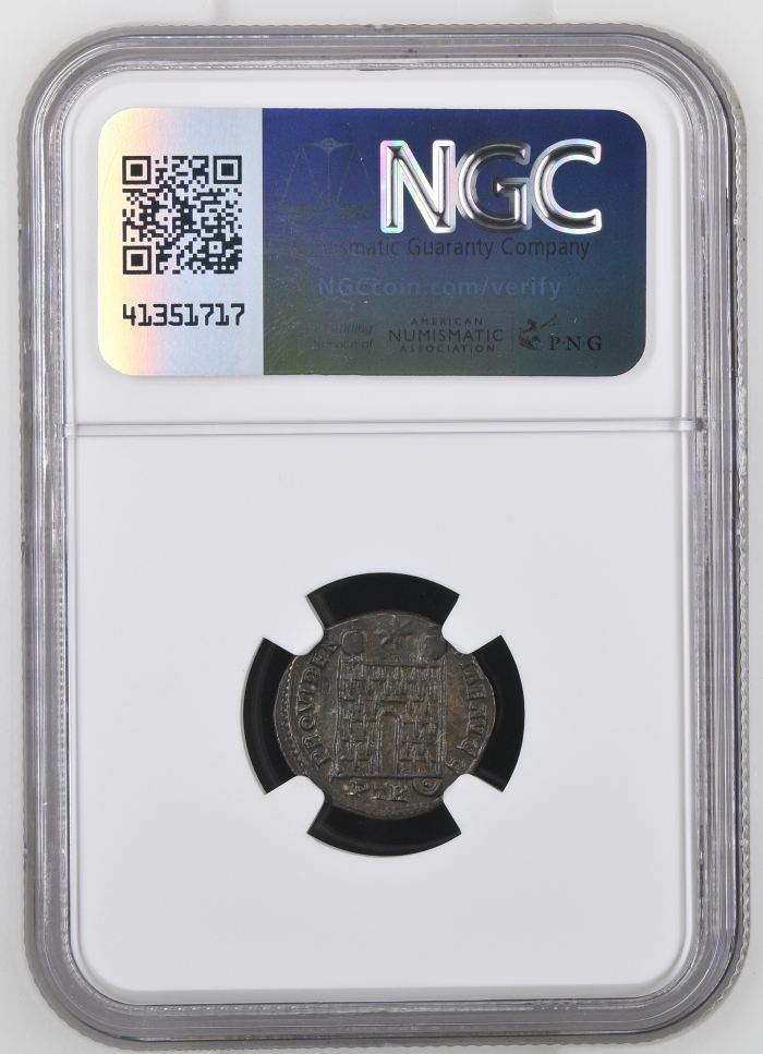 Roman Imperial Trier Constantine I 307-337 AD AE 3 NGC Ch AU 0149589Roman Imperial Trier Constantine I 307-337 AD AE 3 NGC Ch AU 0149589 - Image 2