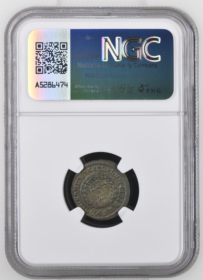 Roman Imperial Ticinum Constantine II 337-340 AD AE 3 NGC Ch AU 0149590Roman Imperial Ticinum Constantine II 337-340 AD AE 3 NGC Ch AU 0149590 - Image 2