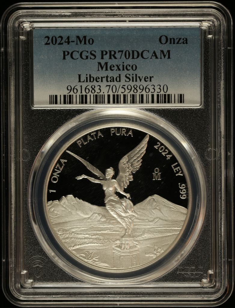 Modern Silver & Minors Onza 2024 Mo PCGS PR70DCAM 0147837
