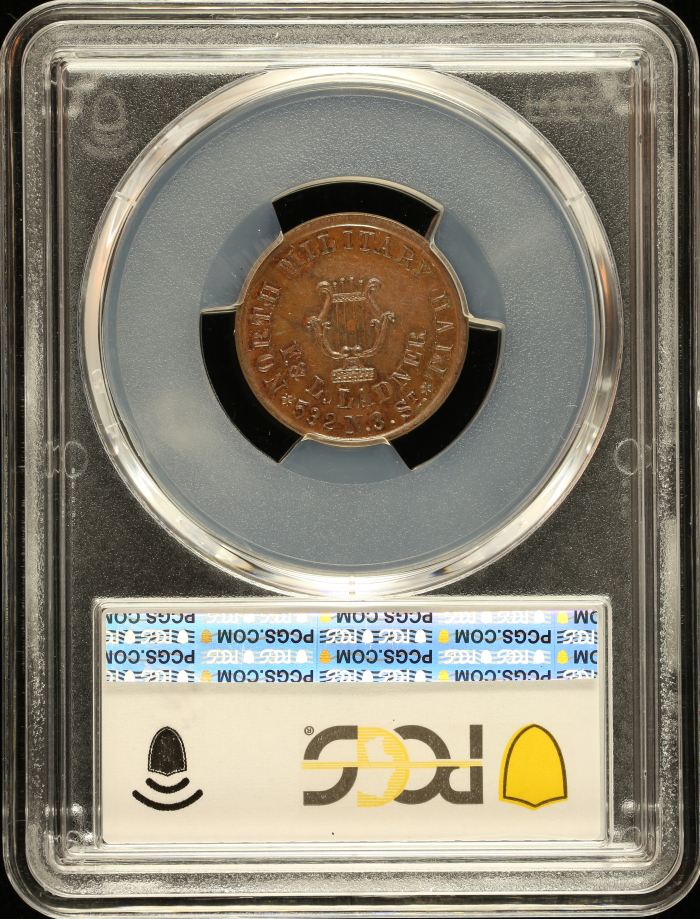 United States F & L Ladner Copper Token (PA) 1863 F-750M-1a PCGS MS64BN 0148546United States F & L Ladner Copper Token (PA) 1863 F-750M-1a PCGS MS64BN 0148546 - Image 2