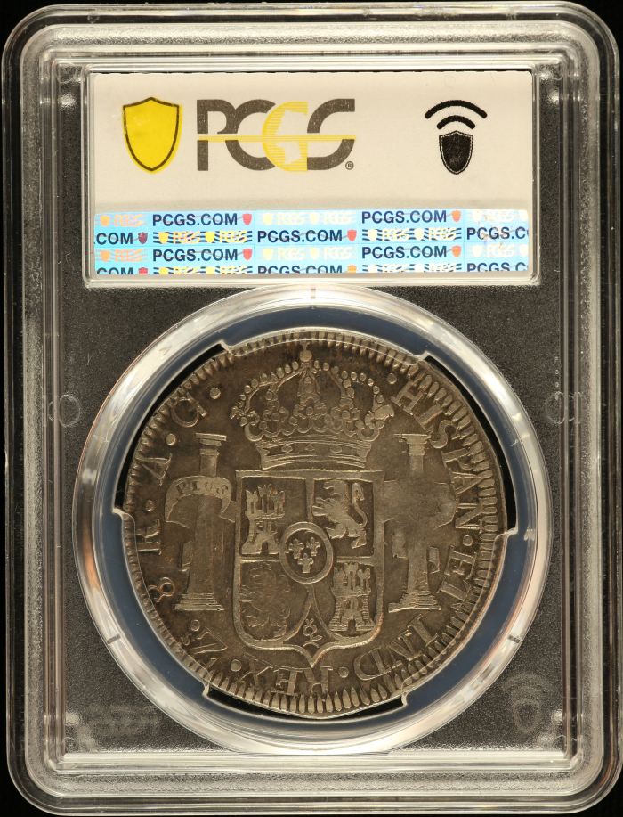 War For Independence 8 Reales 1818 Zs AG PCGS XF40 0148575War For Independence 8 Reales 1818 Zs AG PCGS XF40 0148575 - Image 2