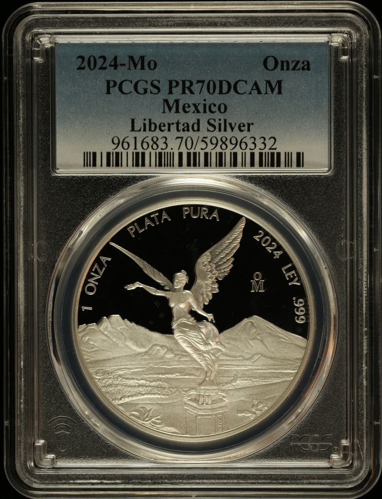 Modern Silver & Minors Onza 2024 Mo PCGS PR70DCAM 0147839