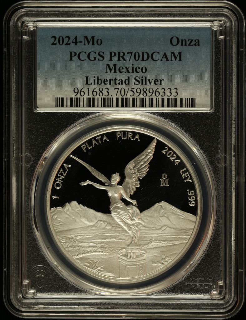 Modern Silver & Minors Onza 2024 Mo PCGS PR70DCAM 0147840