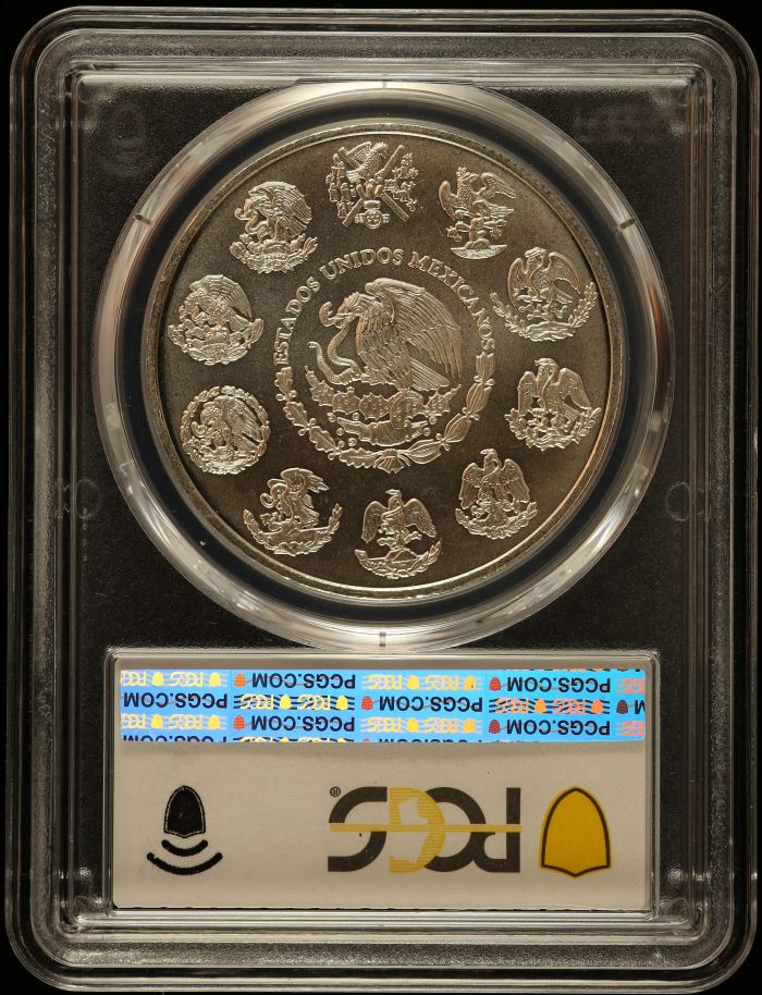 Modern Silver & Minors Onza 2002 Mo PCGS MS69 0149623Modern Silver & Minors Onza 2002 Mo PCGS MS69 0149623 - Image 2