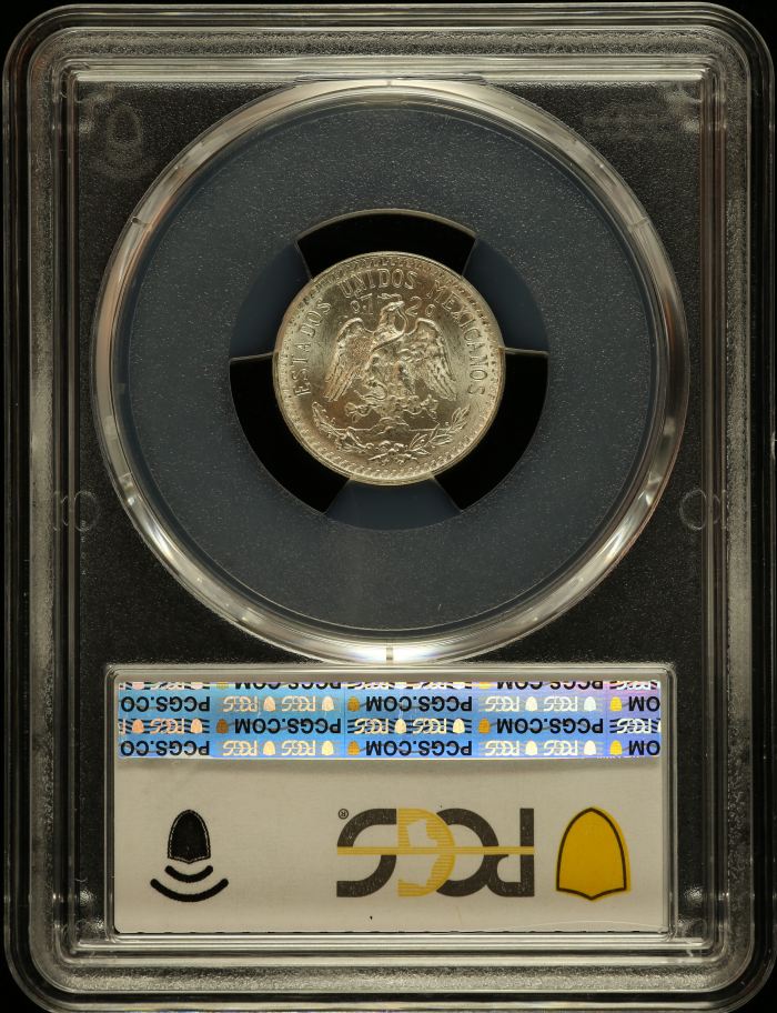 Modern Silver & Minors 20 Centavo 1937 M KM-438 PCGS MS65 0147276Modern Silver & Minors 20 Centavo 1937 M KM-438 PCGS MS65 0147276 - Image 2