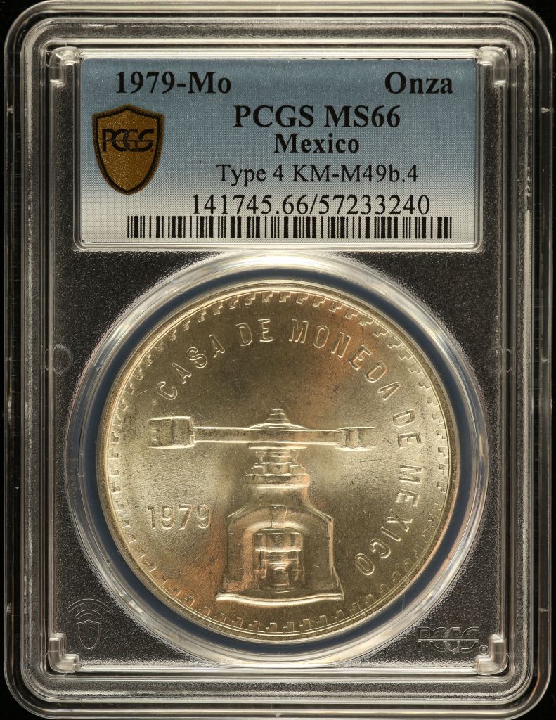 Modern Silver & Minors Onza 1979 Mo PCGS MS66 KM-M49b.4 0149327