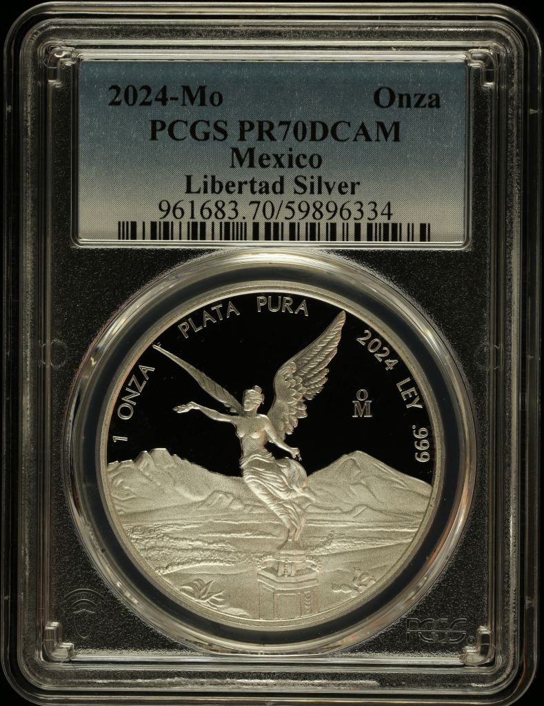 Modern Silver & Minors Onza 2024 Mo PCGS PR70DCAM 0147841