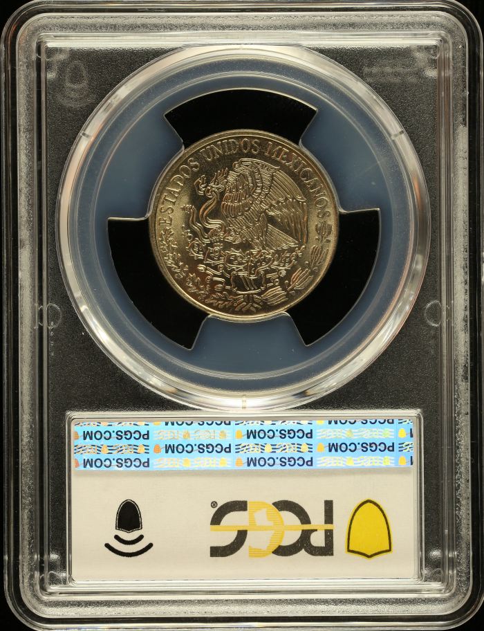 Modern Silver & Minors 50 Centavos 1976 Mo PCGS MS67 0148249Modern Silver & Minors 50 Centavos 1976 Mo PCGS MS67 0148249 - Image 2