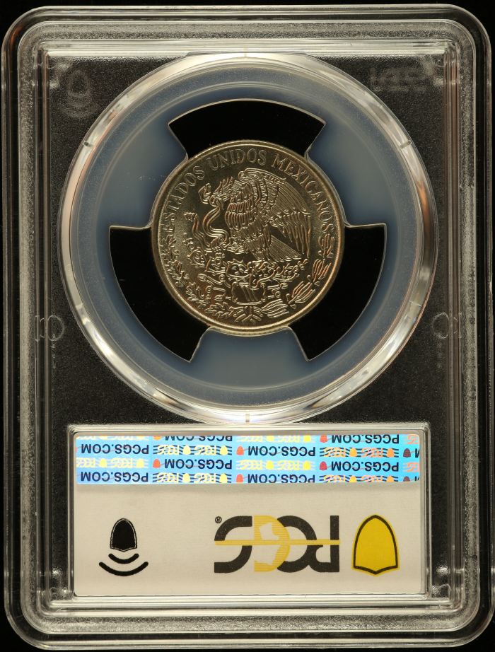 Modern Silver & Minors 50 Centavo 1970 Mo PCGS MS68 0148709Modern Silver & Minors 50 Centavo 1970 Mo PCGS MS68 0148709 - Image 2