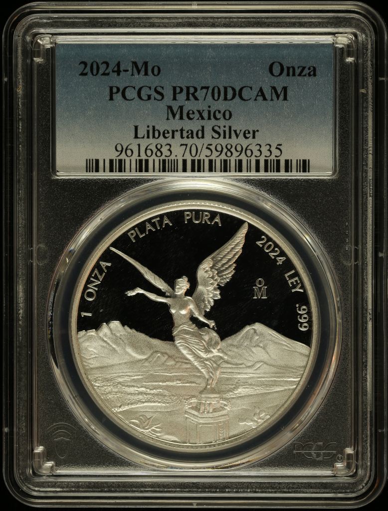 Modern Silver & Minors Onza 2024 Mo PCGS PR70DCAM 0147842