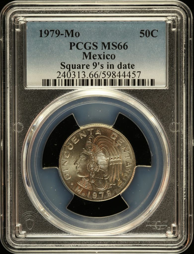 Modern Silver & Minors 50 Centavo 1979 Mo PCGS MS66 0148718