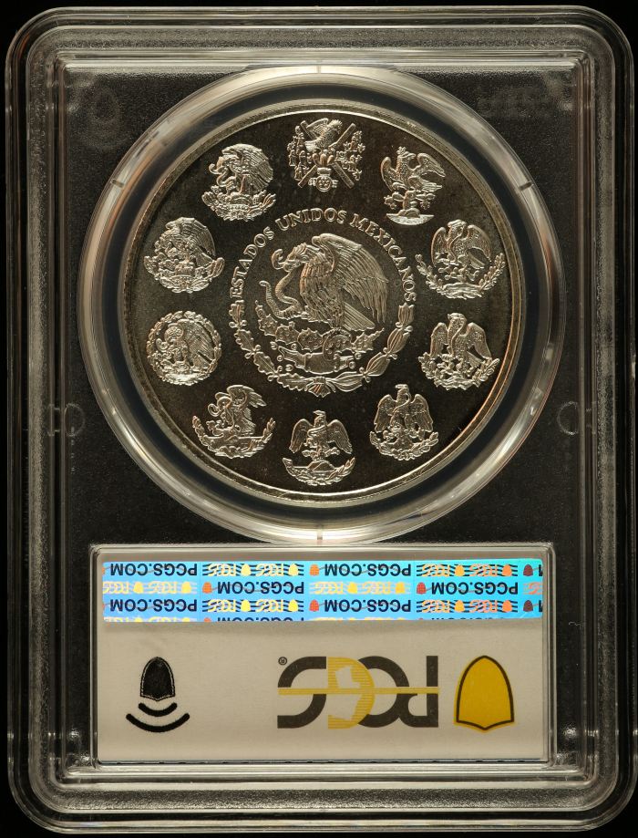 Modern Silver & Minors Onza 2001 Mo PCGS MS68 0149601Modern Silver & Minors Onza 2001 Mo PCGS MS68 0149601 - Image 2