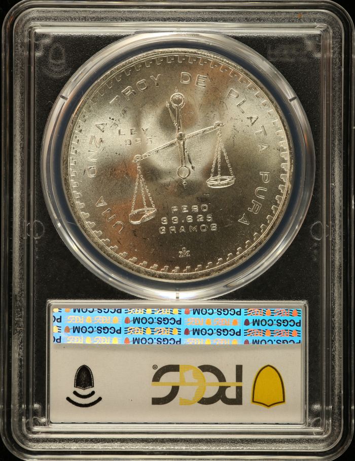 Modern Silver & Minors Onza 1979 Mo PCGS MS66 0149328Modern Silver & Minors Onza 1979 Mo PCGS MS66 0149328 - Image 2