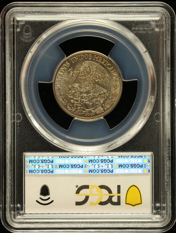 Modern Silver & Minors 50 Centavos 1976 Mo PCGS MS67 0148254Modern Silver & Minors 50 Centavos 1976 Mo PCGS MS67 0148254 - Image 2