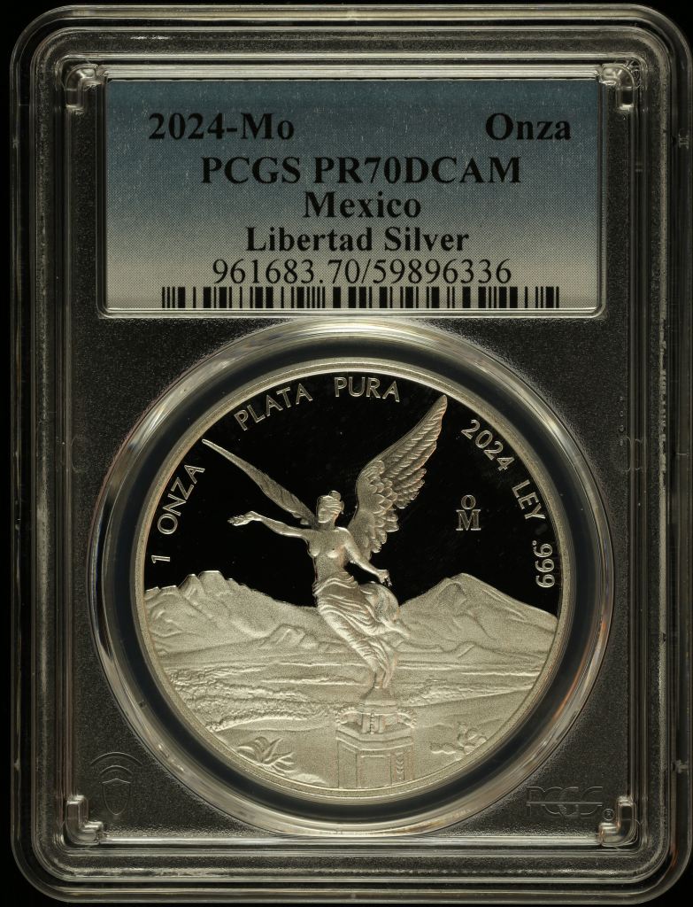 Modern Silver & Minors Onza 2024 Mo PCGS PR70DCAM 0147843