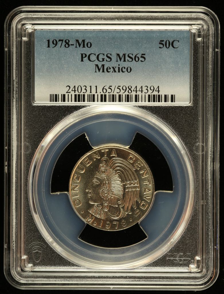 Modern Silver & Minors 50 Centavo 1978 Mo PCGS MS65 0148805