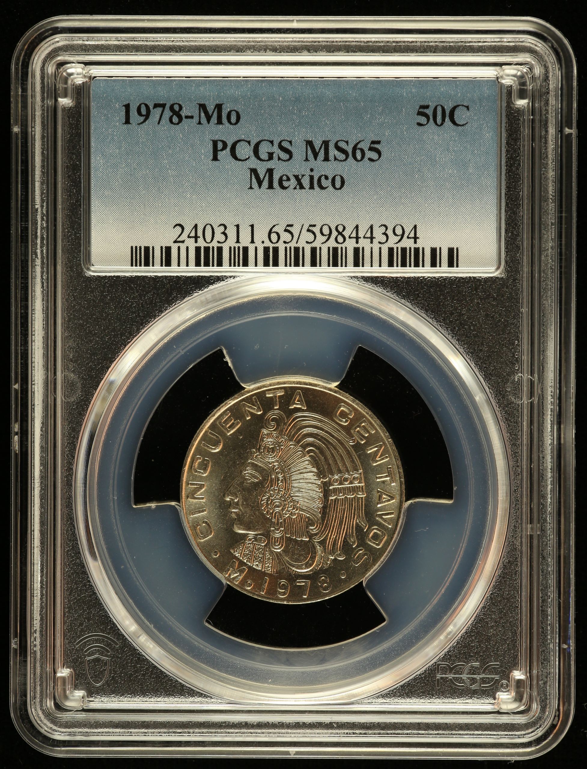 Modern Silver & Minors 50 Centavo 1978 Mo PCGS MS65 0148805