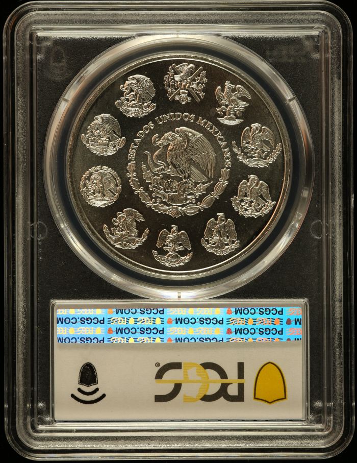 Modern Silver & Minors Onza 2001 Mo PCGS MS68 0149608Modern Silver & Minors Onza 2001 Mo PCGS MS68 0149608 - Image 2