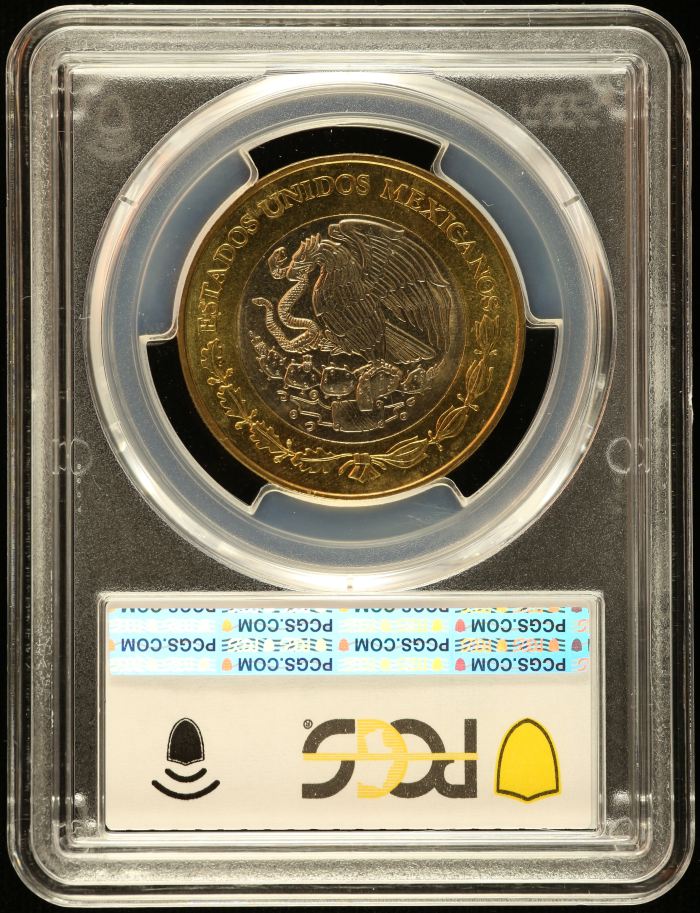 Modern Silver & Minors 20 Peso 2000 Mo PCGS MS65 0149014Modern Silver & Minors 20 Peso 2000 Mo PCGS MS65 0149014 - Image 2