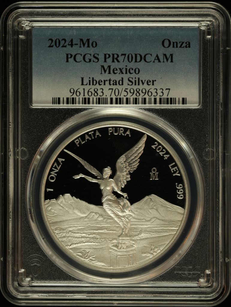 Modern Silver & Minors Onza 2024 Mo PCGS PR70DCAM 0147844