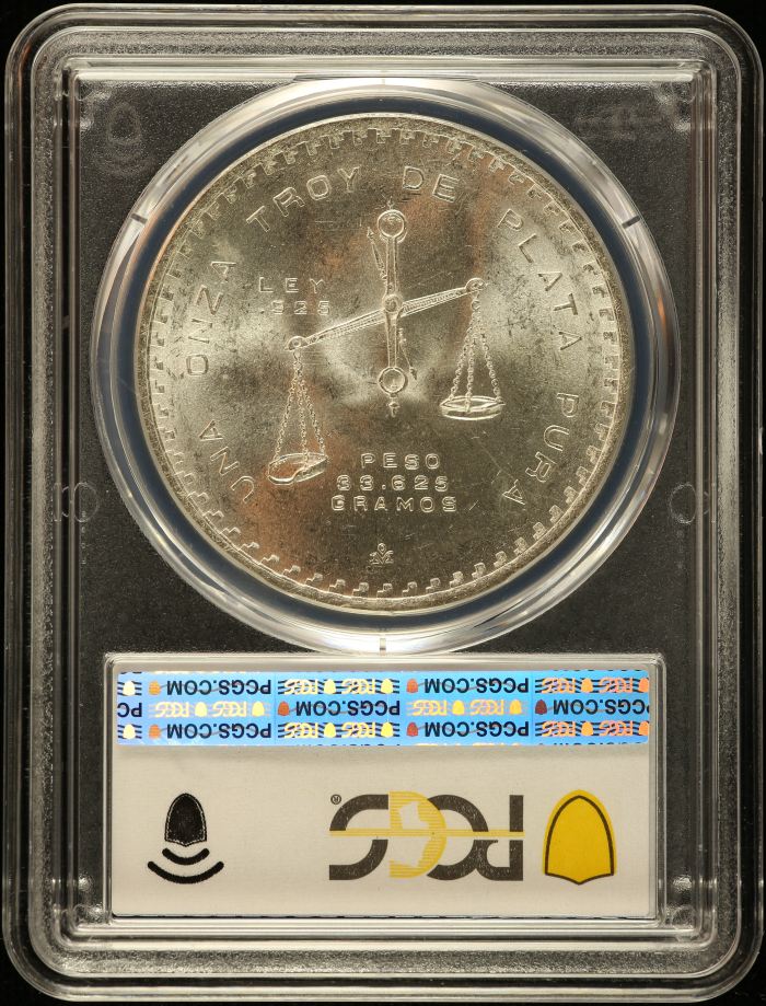 Modern Silver & Minors Onza 1980/79 Mo PCGS MS64 0149330Modern Silver & Minors Onza 1980/79 Mo PCGS MS64 0149330 - Image 2
